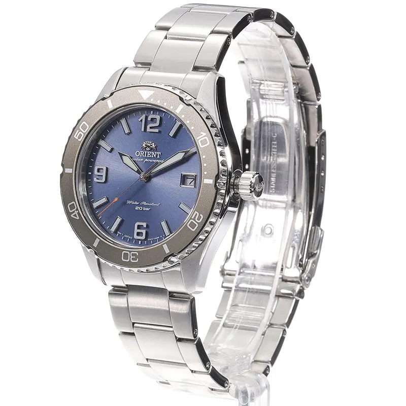 Orient Sports Solar Diver Blue Dial Men's Watch- RA-WJ0002L